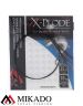 Поводок стальной Mikado X-Plode с вертлюжком и застёжкой 25 см., 10 кг. ( 2 шт.), ZG11-002