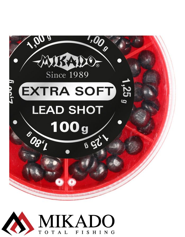 Набор грузил Mikado большой SET B - 100 г., набор