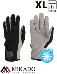 Перчатки рыболовные неопреновые Mikado UMR-05 размер XL