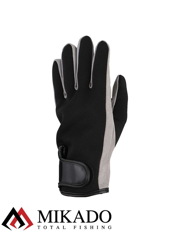 Перчатки рыболовные неопреновые Mikado UMR-05 размер XL