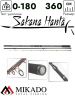Удилище фидерное Mikado SAKANA HANTA HEAVY Feeder 360 (до 180 г.)