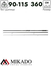 Карповое удилище Mikado ALMAZ Carp 360/3.00 lbs