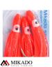 Морская оснастка Mikado OCTOPUS RIG 10 см, крючок № 7/0 (3шт.) RED