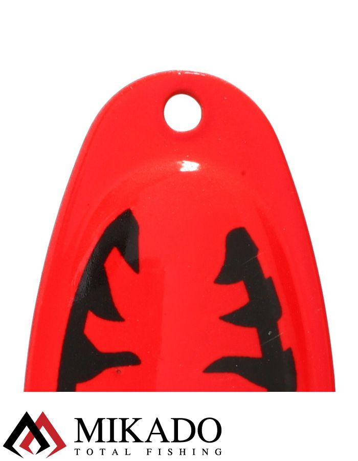 Блесна вращающаяся Mikado BLASTER №4, 8.7 г., серебро 27, длина лепестка 40 мм.