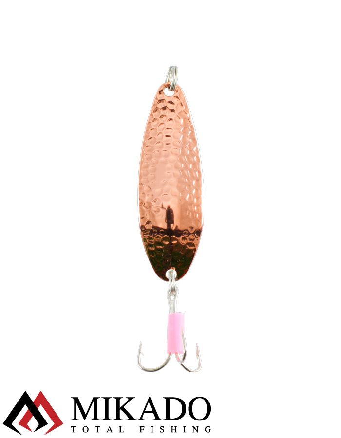 Блесна колеблющаяся Mikado HAMMER №5, 30 г., 7.6 см., медь