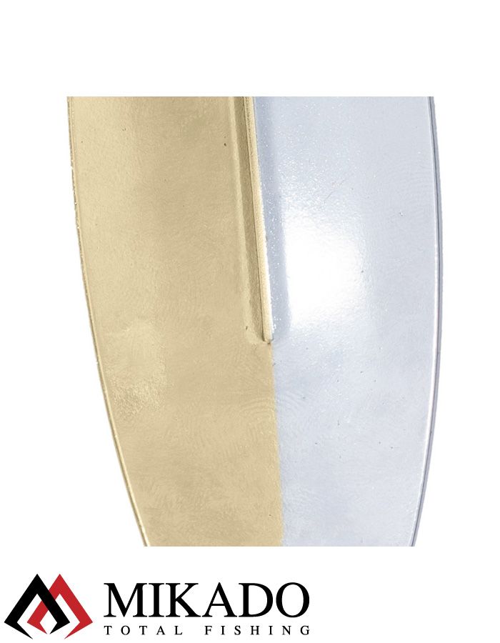 Блесна колеблющаяся Mikado SHALLOW KILLER 10 г., 5,8 см., SILVER and GOLD