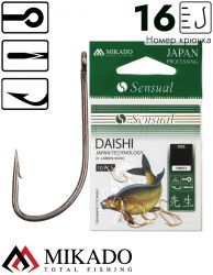 Крючки Mikado SENSUAL - DAISHI № 16 BN (с ушком)( 10 шт.)