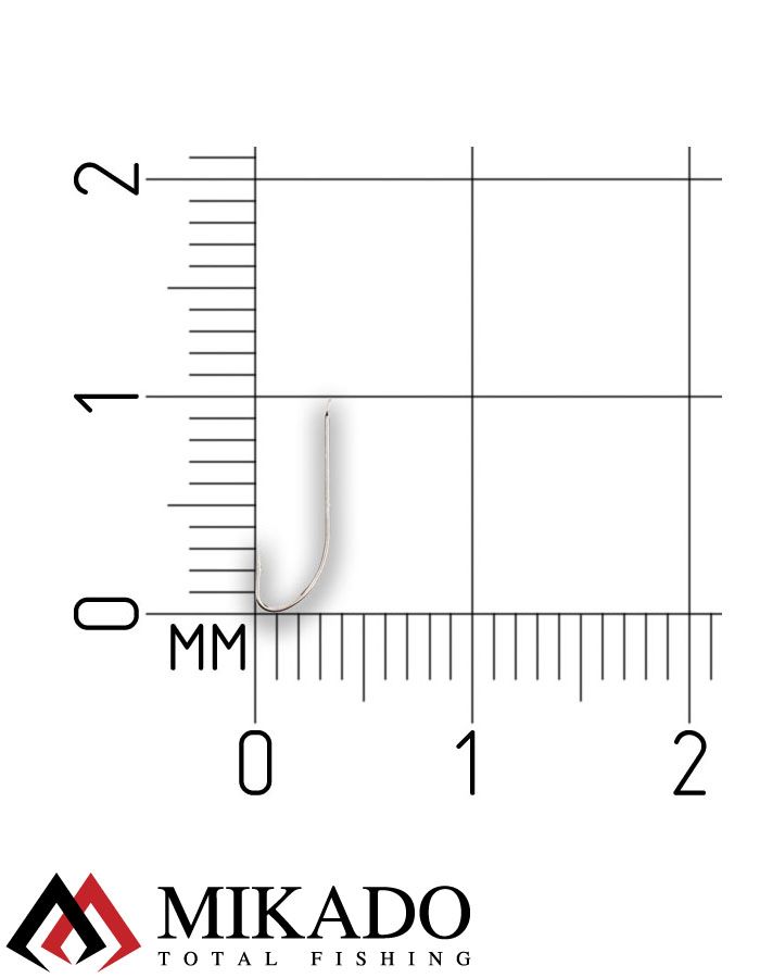 Крючки Mikado SENSUAL - ROACH № 16 NI (с лопаткой) ( 10 шт.)