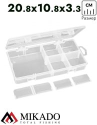 Коробочка рыболовная Mikado ABM 038 (20.8 x 10.8 x 3.3 см.)