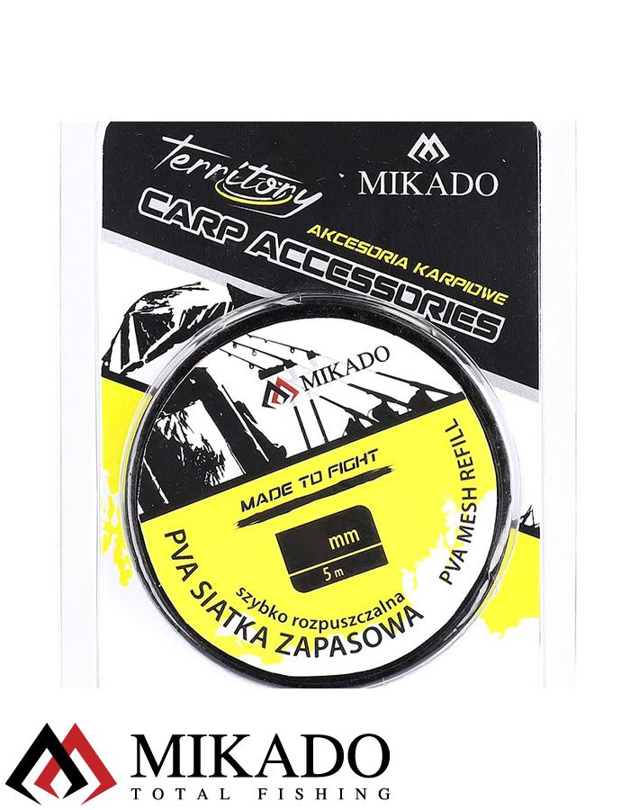 Запасная ПВА сетка Mikado 23 мм., 5 м. быстрое растворение