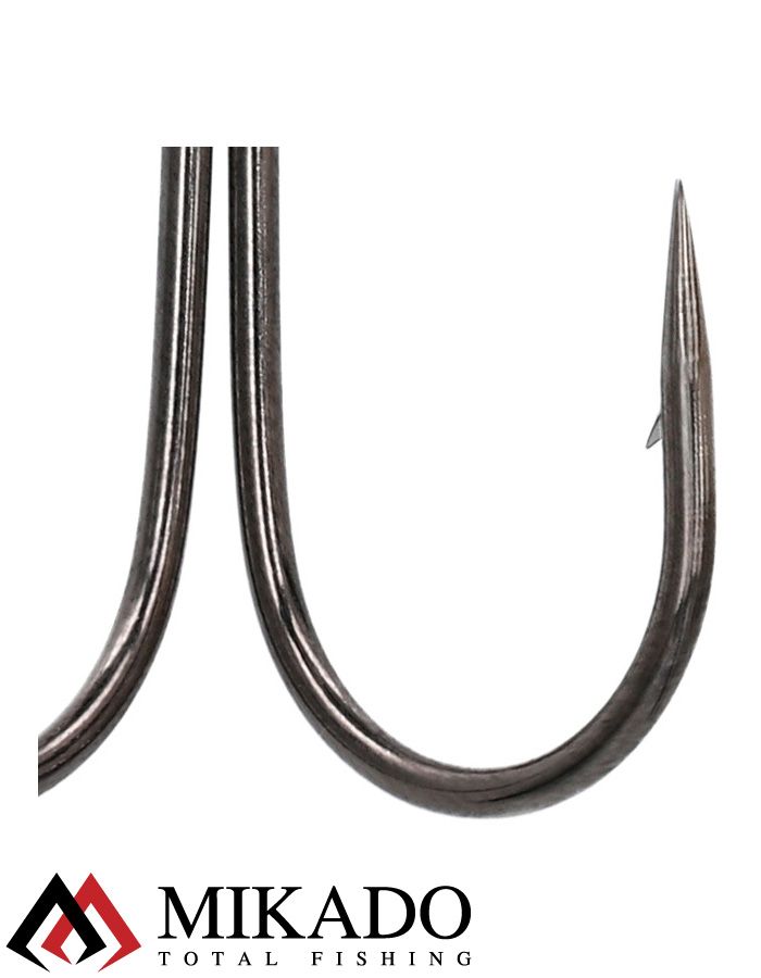 Двойник Mikado JAWS № 3/0  (5 шт.) 65 мм.