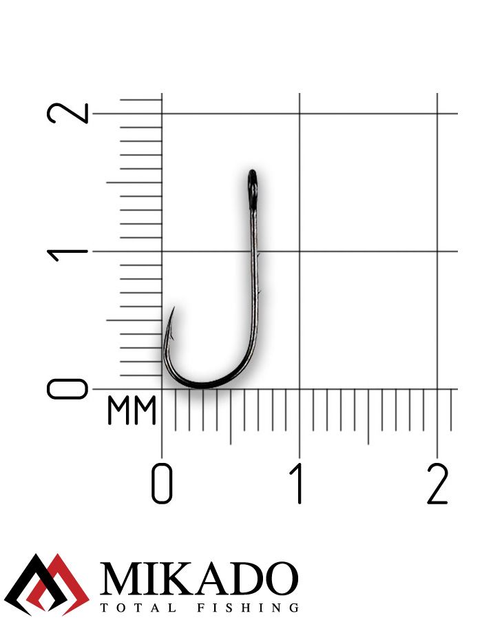 Крючки Mikado SENSUAL - CHEBURASHKA BIG EYE № 10 (с ушком)  ( 10 шт.)