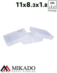 Коробочка рыболовная Mikado ABM 039 (11 х 8.3 х 1.8 см.)