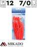 Морская оснастка Mikado OCTOPUS RIG 12 см, крючок № 7/0 (3шт.) RED