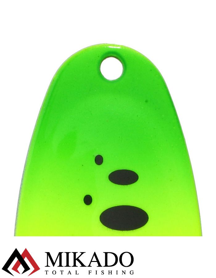 Блесна вращающаяся Mikado BLASTER №4, 8.7 г., серебро 29, длина лепестка 40 мм.