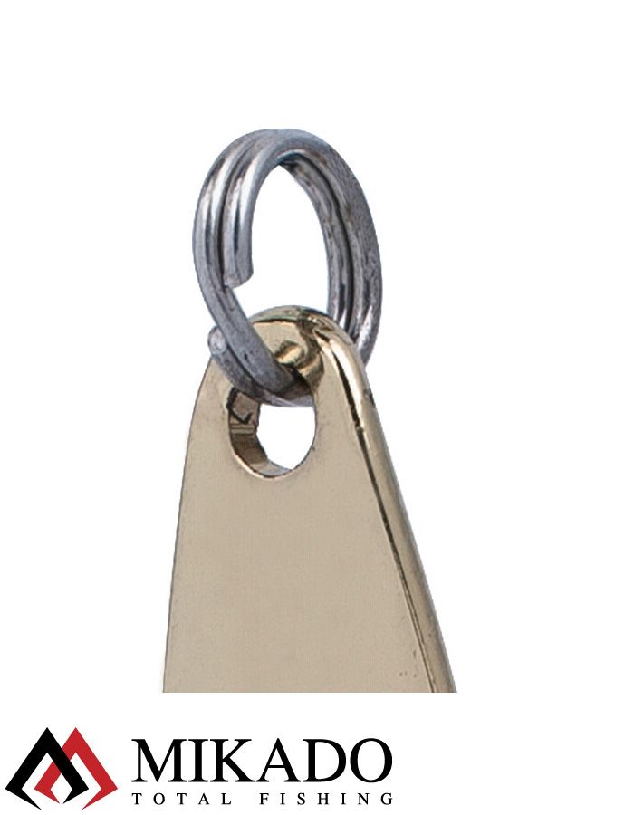 Блесна колеблющаяся Mikado BLEAK №1, 13.5 г., 7.5 см., золото