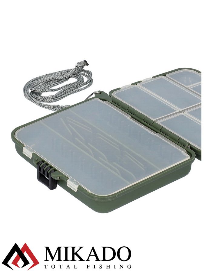 Коробка двухсторонняя Mikado UACH-H376 ( 12.5 см x 10.5 см x 3.5 см.)