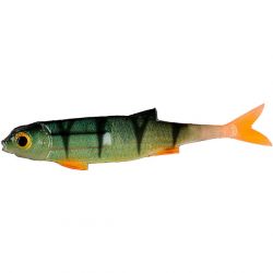 Виброхвост Mikado FLAT FISH 5.5 см. / PERCH  (10 шт )