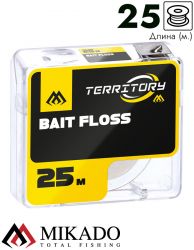 Нить для крепления оснастки Mikado-Territory BAIT FLOSS (25 м)
