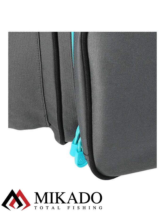 Сумка рыболовная Mikado CAGE FEEDER CARRYALL, размер L (56 x 40 x 31 см.), серая