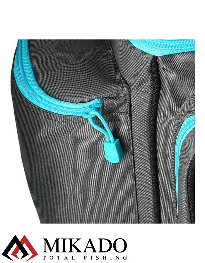 Сумка рыболовная Mikado CAGE FEEDER CARRYALL, размер L (56 x 40 x 31 см.), серая