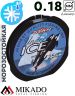 Леска мононить Mikado UNDER ICE 0,18 (25 м) - 4.20 кг.
