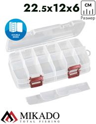 Коробочка рыболовная Mikado UABB-002 (21.3 x 11 x 6 см.)