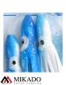 Морская оснастка Mikado OCTOPUS RIG 12 см, крючок № 7/0 (3шт.) BLUE/WHITE