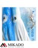 Морская оснастка Mikado OCTOPUS RIG 12 см, крючок № 7/0 (3шт.) BLUE/WHITE