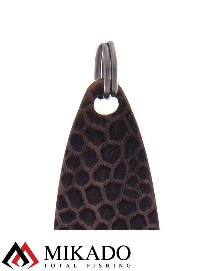 Блесна колеблющаяся Mikado HAMMER №5, 30 г., 7.6 см., состаренная медь