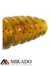 Личинка крупная силиконовая Mikado TROUT CAMPIONE GARLIC (чеснок) 2.6 см., 0.58 г., 131 (15 шт.)