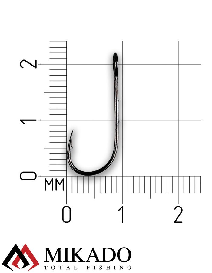 Крючки Mikado SENSUAL - CHEBURASHKA BIG EYE № 4 (с ушком) ( 9 шт.)