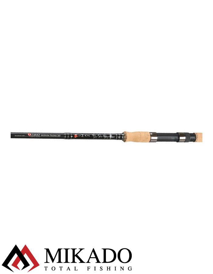 Удилище фидерное Mikado ALMAZ MEDIUM Feeder 390 (до 120 г.)