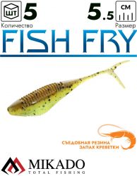Приманка слаг Mikado FISH FRY 5.5 см., 1 г., 346 (5 шт.)