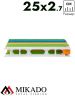 Набор мотовилец для поводков Mikado (10шт., 25 х 2,7см, 5 цветов) ZO03-25