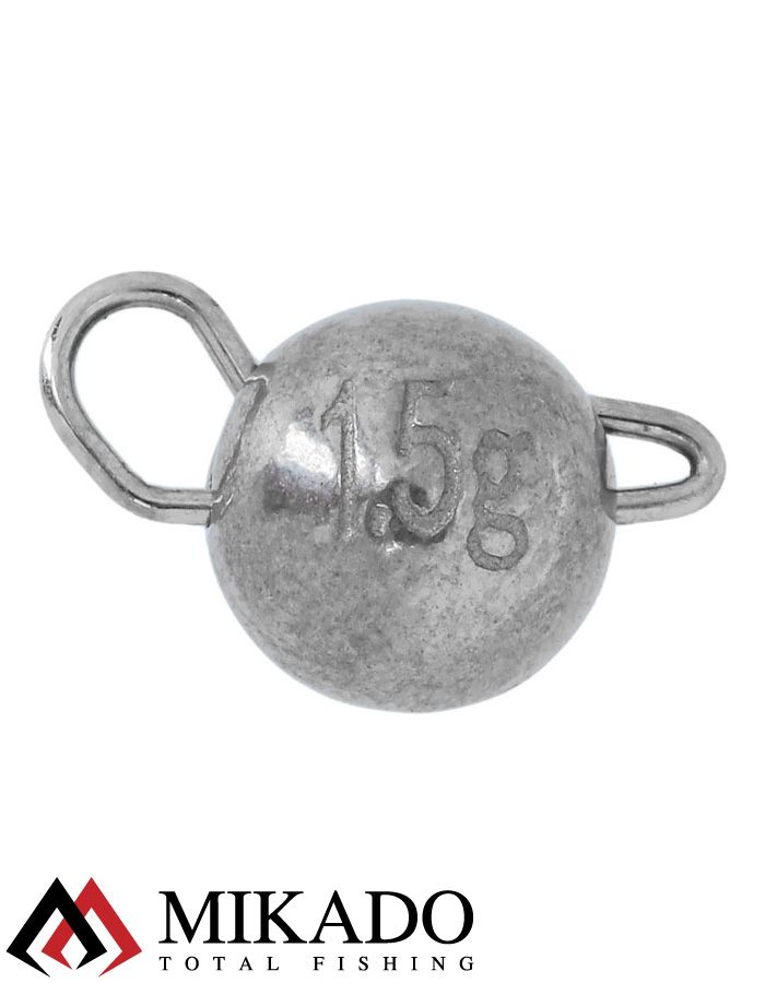 Чебурашка Mikado JAWS TUNGSTEN 1,5 гр. ( 5 шт.)