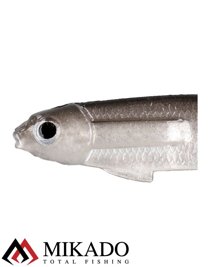 Виброхвост Mikado FLAT FISH 7 см., 2.7 г., BLEAK (7 шт.)