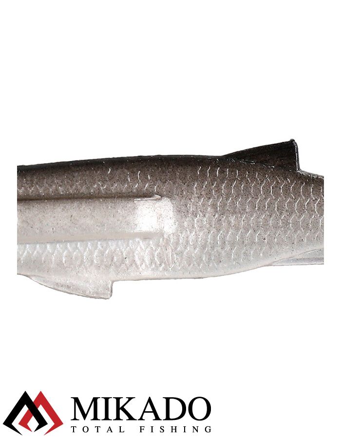 Виброхвост Mikado FLAT FISH 7 см., 2.7 г., BLEAK (7 шт.)