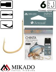 Крючки Mikado SENSUAL - CHINTA № 6 G (с лопаткой) ( 10 шт.)