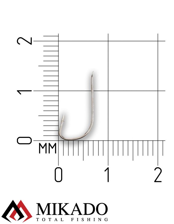 Крючки Mikado SENSUAL - ROACH № 8 NI (с лопаткой) ( 10 шт.)