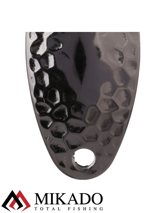 Блесна колеблющаяся Mikado HAMMER №5, 30 г., 7.6 см., чернёная