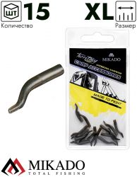 Насадка-позиционер для крючка Mikado AMC-11681N-07XL (тёмно-зелёный) ( 15 шт.)