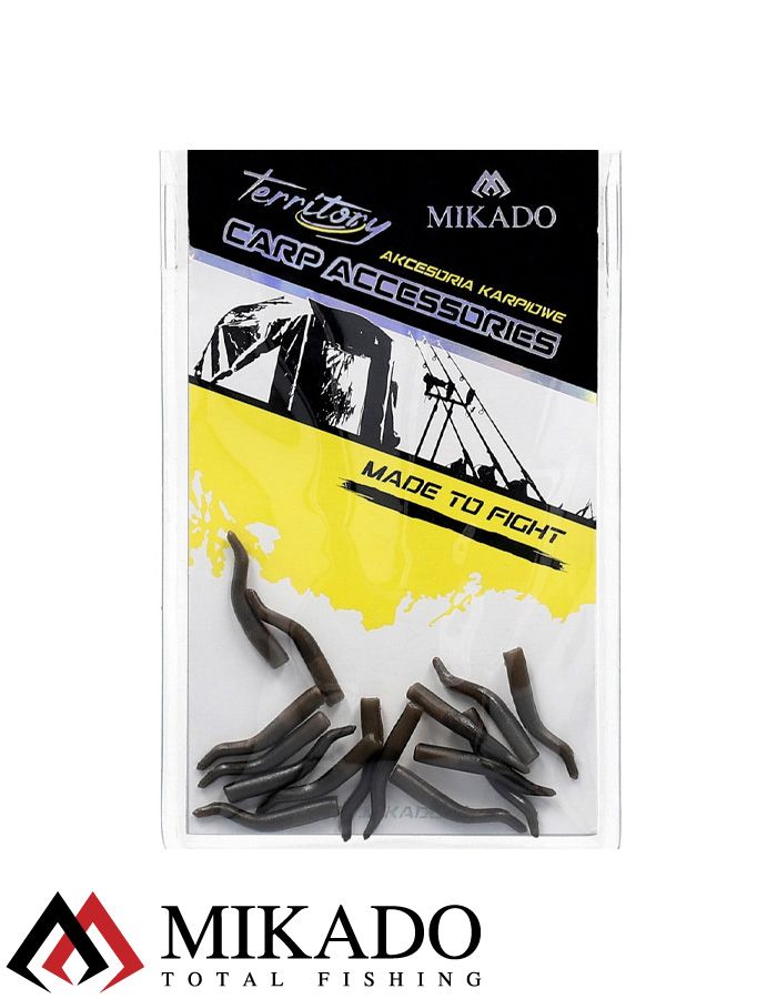 Насадка-позиционер для крючка Mikado AMC-11681N-07XL (тёмно-зелёный) ( 15 шт.)