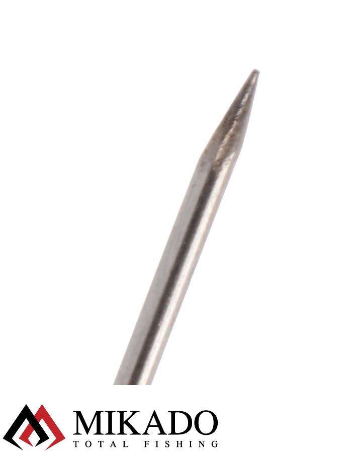 Застежка для крепления живца на сома Mikado CATFISH LIVE BAIT SNAP,размер XL (упак. - 2 шт.), цвет никель, AMC-039-XL