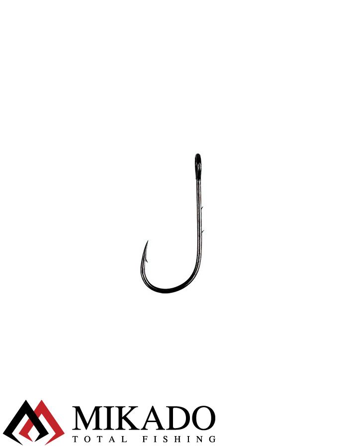 Крючки Mikado SENSUAL - CHEBURASHKA BIG EYE № 8 (с ушком)  ( 10 шт.)