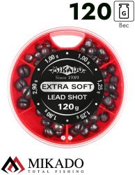 Набор грузил Mikado оч. большой SET B - 120 г., набор