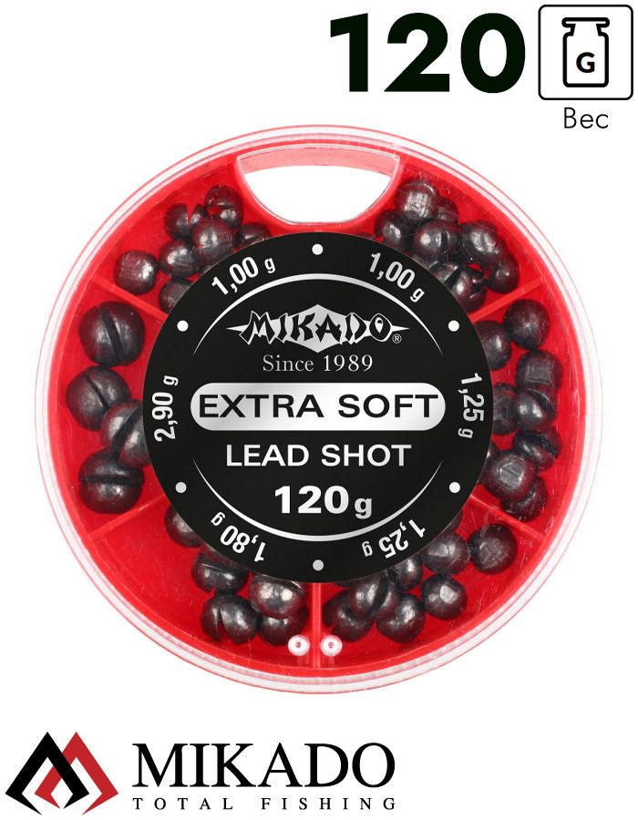 Набор грузил Mikado оч. большой SET B - 120 г., набор