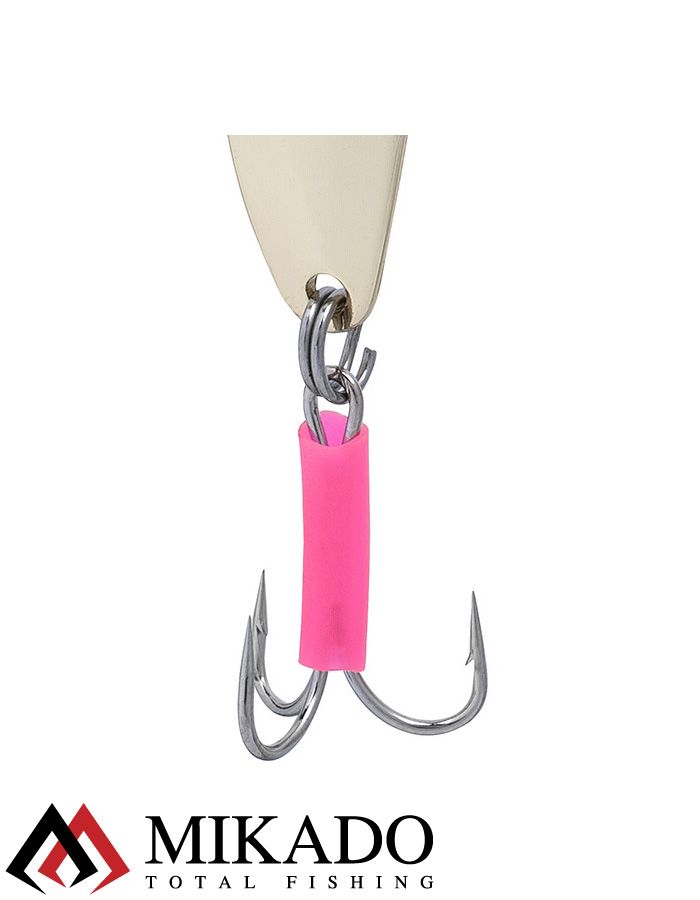 Блесна колеблющаяся Mikado RUNNER №3, 12 г., 8 см., золото