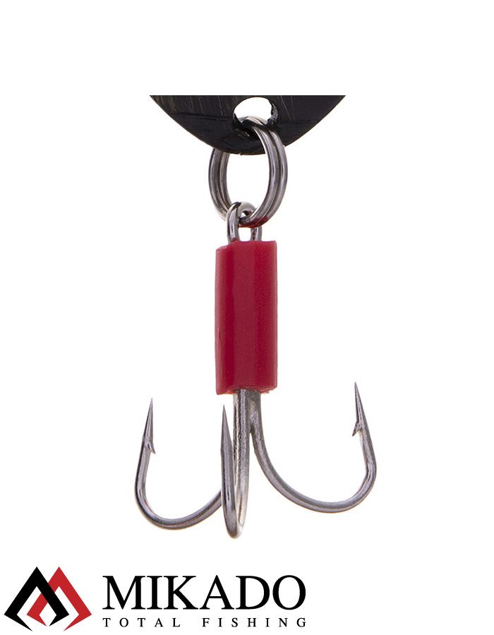 Блесна колеблющаяся Mikado STRIPE №2, 16 г., 5.8 см., состаренная латунь