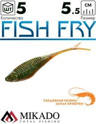 Приманка слаг Mikado FISH FRY 5.5 см., 1 г., 349 (5 шт.)